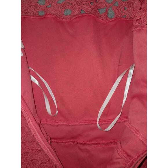 Jessica Simpson Crochet Eyelet Floral Fit & Flare Dress - Picture 9 of 14